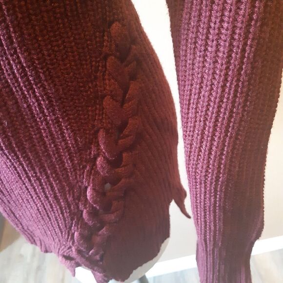 No Boundaries size M (7-9) Burgundy Sweaters - Picture 5 of 12